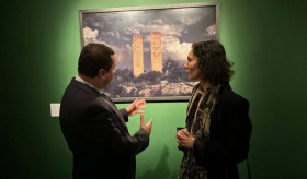 The Private Opening of the Exhibition entitled  "Armenia: Contemplating the Sacred" Organized by the "Boghossian" Foundation and the Armenian Museum of France took place in the "Villa Empain" Cultural Center