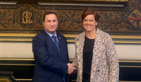 The Meeting of the Armenian Ambassador with the Chairman of the Foreign Affairs Committee of the Belgian Chamber of Representatives, Mrs. Els Van Hoof