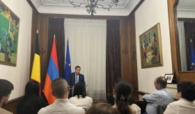 The meeting of the Ambassador of Armenia in Brussels with journalists