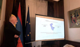 Embassy of the Republic of Armenia to the Kingdom of Belgium hosted Haykak Arshamyan, executive director of the Hayastan All Armenian Fund