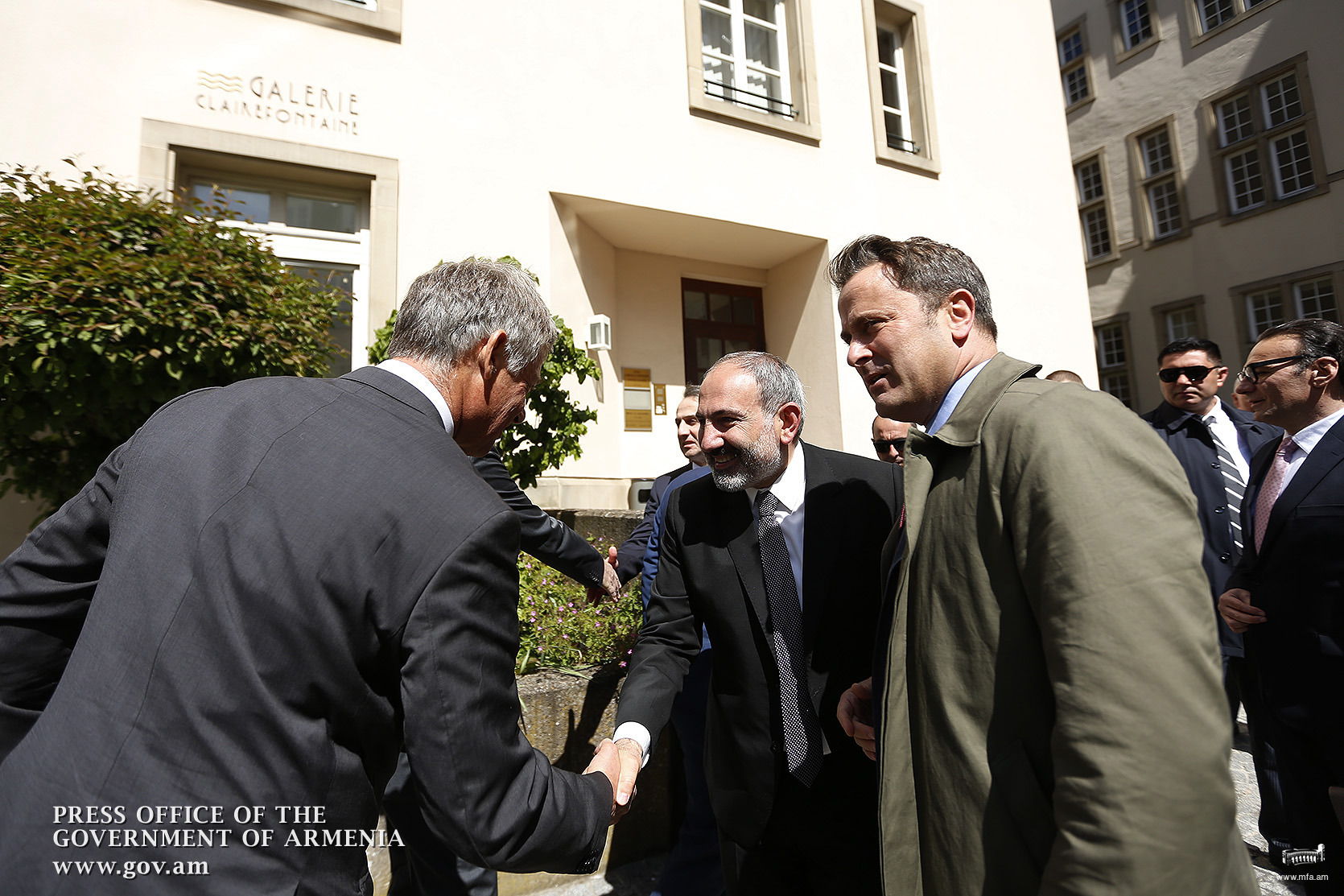 Nikol Pashinyan pays working visit to the Grand Duchy of Luxembourg Meeting with Luxembourg Chamber of Deputies President Fernand Etgen 