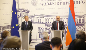 Հայաստանի վարչապետը և Եվրոպական խորհրդի նախագահը հանդես են եկել երկկողմ բանակցությունների արդյունքներն ամփոփող հայտարարություններով