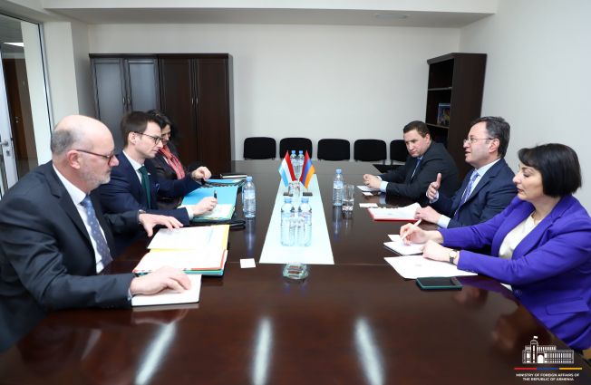 Political consultations between the Ministries of Foreign Affairs of the Republic of Armenia and the Grand Duchy of Luxembourg