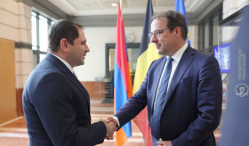 Suren Papikyan held a meeting with the Vice-Prime Minister of Belgium David Clarinval