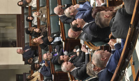 Ambassador Tigran Balayan participated in Genocide Victims Commemoration at the Belgian Chamber of Representatives