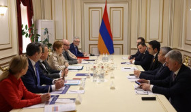 Members of Standing Committee of Foreign Relations meet with representatives of Belgium-Armenia Friendship Group