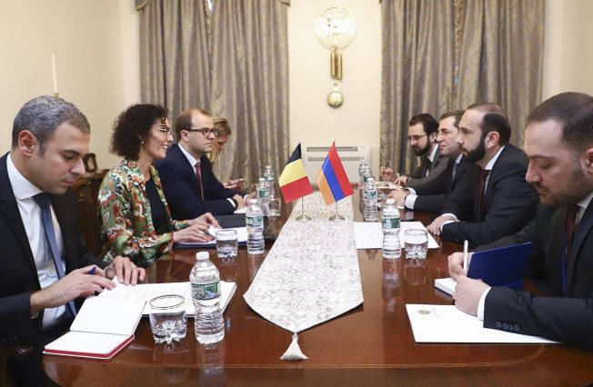 Foreign Minister of Armenia had meeting with Foreign Minister of Belgium